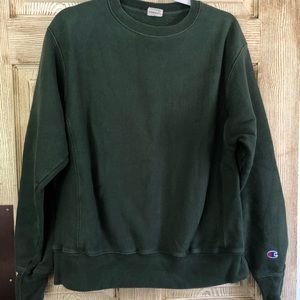 Green Champion sweatshirt